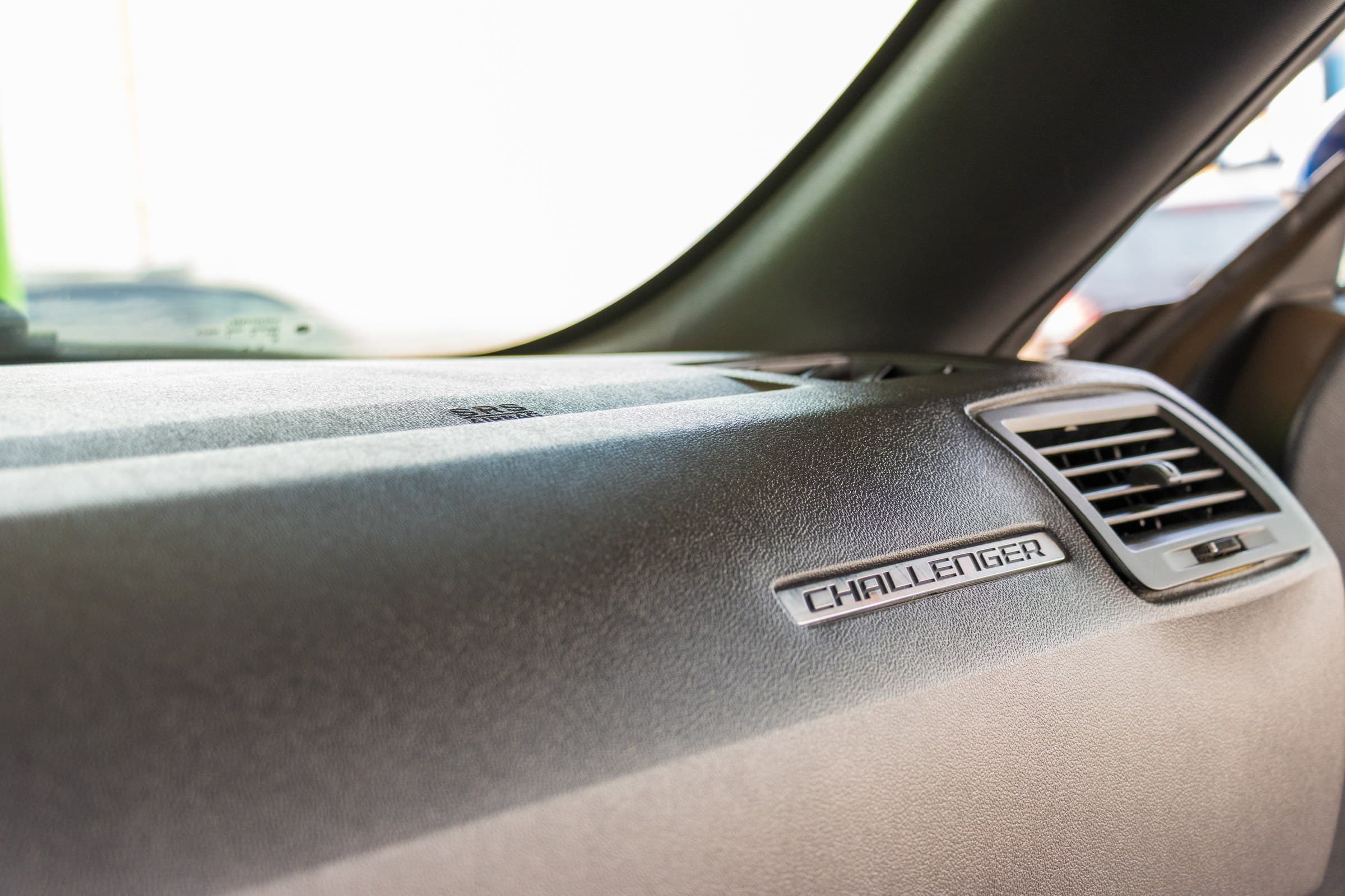 2012 Dodge Challenger R/T interior, dashboard detail